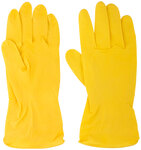 Перчатки хозяйственные латексные, внутреннее напыление, размер XL CHINA 