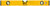 Уровень "Стайл", 3 глазка, желтый усиленный корпус, фрезер. рабочая грань, шкала, Профи  500 мм FIT FINCH INDUSTRIAL TOOLS 