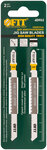Полотна по дереву, Bimetal, остроконечные зубья, 100/77/1,7 мм (T101AIF), 2 шт. FIT FINCH INDUSTRIAL TOOLS 