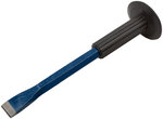 Зубило с резиновым протектором 250х16х22 мм FIT FINCH INDUSTRIAL TOOLS 