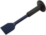 Зубило широкое с резиновым протектором 250х16х50 мм FIT FINCH INDUSTRIAL TOOLS 