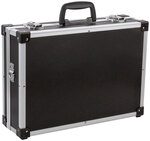 Ящик для инструмента алюминиевый 430x310x130 мм, черный FIT FINCH INDUSTRIAL TOOLS 