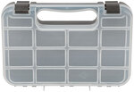 Ящик для крепежа (органайзер) прозрачный 9,5" ( 245х180х45 мм ) FIT FINCH INDUSTRIAL TOOLS 