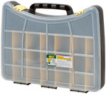 Ящик для крепежа (органайзер) (с защелкой) 16'' ( 400х300х60 мм ) FIT FINCH INDUSTRIAL TOOLS 