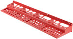 Полка для инструмента пластиковая красная, 96 отверстий, 610х150 мм FIT FINCH INDUSTRIAL TOOLS 