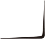 Уголок-кронштейн коричневый 300х350 мм (0,9 мм) FIT FINCH INDUSTRIAL TOOLS 