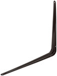 Уголок-кронштейн коричневый 350х400 мм (1,0 мм) FIT FINCH INDUSTRIAL TOOLS 