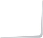 Уголок-кронштейн белый  300х350 мм (0,9 мм) FIT FINCH INDUSTRIAL TOOLS 