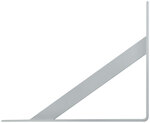 Уголок-кронштейн усиленный белый 250х200 мм FIT FINCH INDUSTRIAL TOOLS 