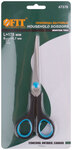 Ножницы бытовые нержавеющие, прорезиненные ручки, толщина лезвия 1,8 мм, 175 мм FIT FINCH INDUSTRIAL TOOLS 