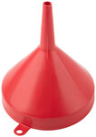 Воронка пластиковая красная, д.160 мм FIT FINCH INDUSTRIAL TOOLS 