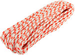 Фал капроновый плетеный 16-ти прядный с сердечником 8 мм х 20 м, р/н=  880 кгс FIT FINCH INDUSTRIAL TOOLS 
