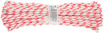 Фал капроновый плетеный 16-ти прядный с сердечником 6 мм х 20 м, р/н=  700 кгс FIT FINCH INDUSTRIAL TOOLS 