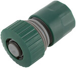 Соединитель пластиковый 3/4", автостоп FIT FINCH INDUSTRIAL TOOLS 