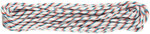 Канат полипропиленовый 24-х прядный с сердечником  8 мм х 20 м, р/н= 380 кгс КУРС 