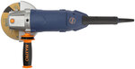 MAX-PRO Шлифмашина угловая 2000 Вт; 8500 об/мин; быстрозажимной кожух 180 мм; антивибрационная ручка; дополнительные щетки; плавный пуск; резиновый ка
