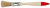 Кисть флейцевая "Оптима", натур. cветлая щетина, деревянная ручка 1/2" (13 мм) KУРС 
