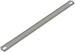 Полотно ножовочное металл/дерево ( 24 TPI / 8 TPI ), каленый зуб, широкое двустороннее, 300х24 мм, 1 шт./ ПВХ конверт KУРС 