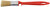 Кисть флейцевая "Крафт", натур.светлая щетина, пластиковая ручка с выемкой  25 мм KУРС 