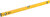 Уровень "Старт", 3 глазка, желтый корпус, фрезер. рабочая грань, магниты, шкала 1000 мм FIT FINCH INDUSTRIAL TOOLS 