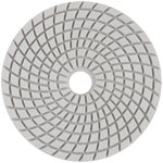 Алмазный гибкий шлифовальный круг АГШК (липучка), влажное шлифование, 100 мм, Р 400 FIT FINCH INDUSTRIAL TOOLS 