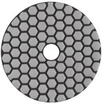 Алмазный гибкий шлифовальный круг АГШК (липучка), сухое шлифование, 100 мм, Р3000 FIT FINCH INDUSTRIAL TOOLS 
