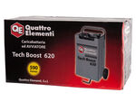 Пуско-зарядное устройство QUATTRO ELEMENTI Tech Boost 620 (12 / 24 Вольт, заряд до 90А, пуск до 590 А, таймер, 28 кг)
