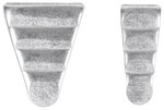 Клинья для молотка и топора "елочка", 2 шт., 12х27 мм и 24х27 мм KУРС 
