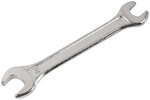 Ключ рожковый, хромированное покрытие  8х10 мм KУРС 