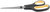 Ножницы бытовые нержавеющие, прорезиненные ручки, толщина лезвия 1,8 мм, 225 мм FIT FINCH INDUSTRIAL TOOLS 