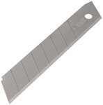 Лезвия для ножа технического 18 мм, 8 сегментов, сталь SK5 (10 шт.) FIT FINCH INDUSTRIAL TOOLS 