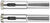 Коронки кольцевые по керамограниту, камню и кафелю алмазные, набор 2 шт., 12х65 мм FIT FINCH INDUSTRIAL TOOLS 