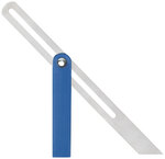 Угломер-шаблон (малка), пластиковая ручка 300 мм FIT FINCH INDUSTRIAL TOOLS 