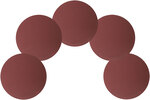 Круги шлифовальные сплошные (липучка), алюминий-оксидные, 125 мм, 5 шт. Р 320 FIT FINCH INDUSTRIAL TOOLS 