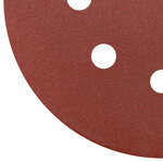 Круги шлифовальные с отверстиями (липучка), алюминий-оксидные, 125 мм, 5 шт. Р 240 KУРС 