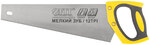 Ножовка по ламинату, мелкий каленый зуб 12 ТPI (шаг 2 мм), заточка, пласт.прорезиненная ручка 350 мм FIT FINCH INDUSTRIAL TOOLS 