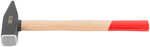 Молоток кованый, деревянная ручка 1000 гр. FIT FINCH INDUSTRIAL TOOLS 