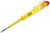 Отвертка индикаторная, желтая ручка 100 - 500 В, 140 мм KУРС 