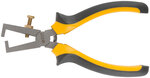 Клещи для снятия изоляции "Стайл", черно-желтые прорезиненные ручки 150 мм FIT FINCH INDUSTRIAL TOOLS 