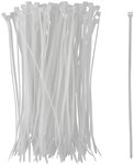 Хомуты нейлоновые для проводов, белые 100 шт.,  2,5х150 мм FIT FINCH INDUSTRIAL TOOLS 