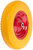 Колесо запасное полиуретановое 380х90x230 мм для тачки 77557 ( PU 4,80"/4,00"-8" ) ( посадка ширина 90 мм, диаметр 20 мм ) FIT FINCH INDUSTRIAL TOOLS 
