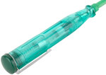 Отвертка индикаторная, зеленая ручка, 100-500 В, 140 мм FIT FINCH INDUSTRIAL TOOLS 