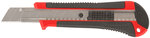 Нож технический "Тренд" 18 мм усиленный, прорезиненный KУРС 
