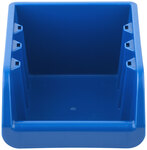 Лоток для крепежа пластиковый 160х115х75 мм синий MOS 