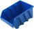 Лоток для крепежа пластиковый 245х170х125 мм синий MOS 