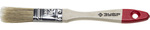 ЗУБР УНИВЕРСАЛ, 20 мм, 3/4″, светлая натуральная щетина, деревянная ручка, все виды ЛКМ, плоская кисть (4-01001-020)