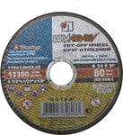 ЛУГА 115 x 1.0 x 22.2 мм, для УШМ, круг отрезной по металлу (3612-115-1.0) LUGAABRASIV 