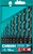 СИБИН 10 шт, (1-10 мм), быстрорежущая сталь, класс В, набор сверл по металлу (29610-H10)