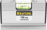 KRAFTOOL ACU-VIEW, 4 в 1, 100 мм, компактный уровень для горизонтальных измерений и уклонов (1-34733-010)