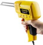 STAYER Thermo cut, 150 Вт, в наборе: 2 ножа, быстрый рез пенопласта + пластика, прибор для терморезки (45255-H2)
